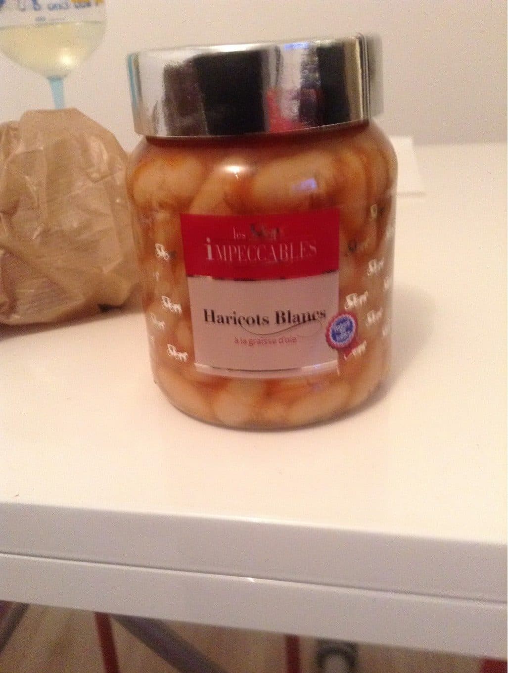 Les Impeccables Haricots blancs à la graisse d'oie packshot