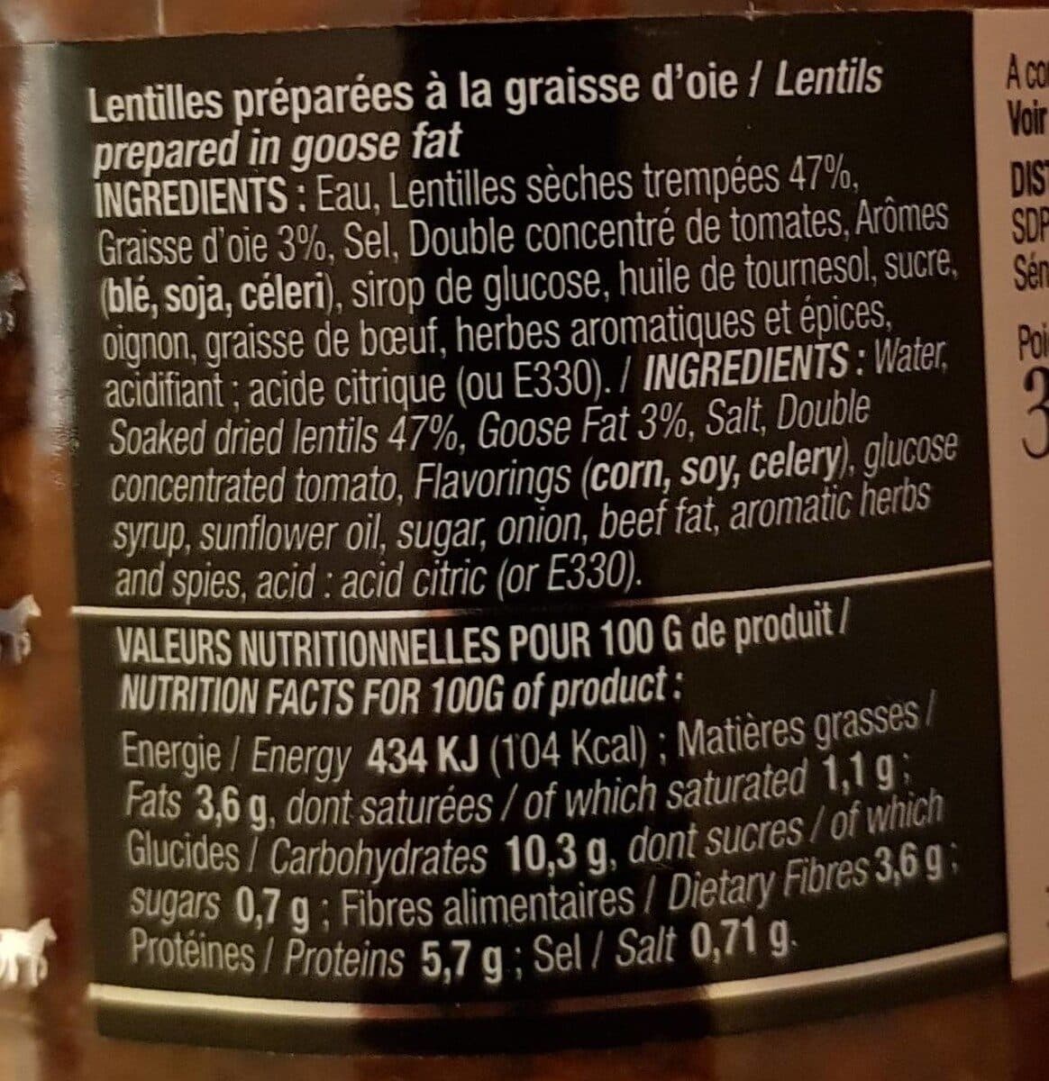 Les Impeccables Lentilles packshot