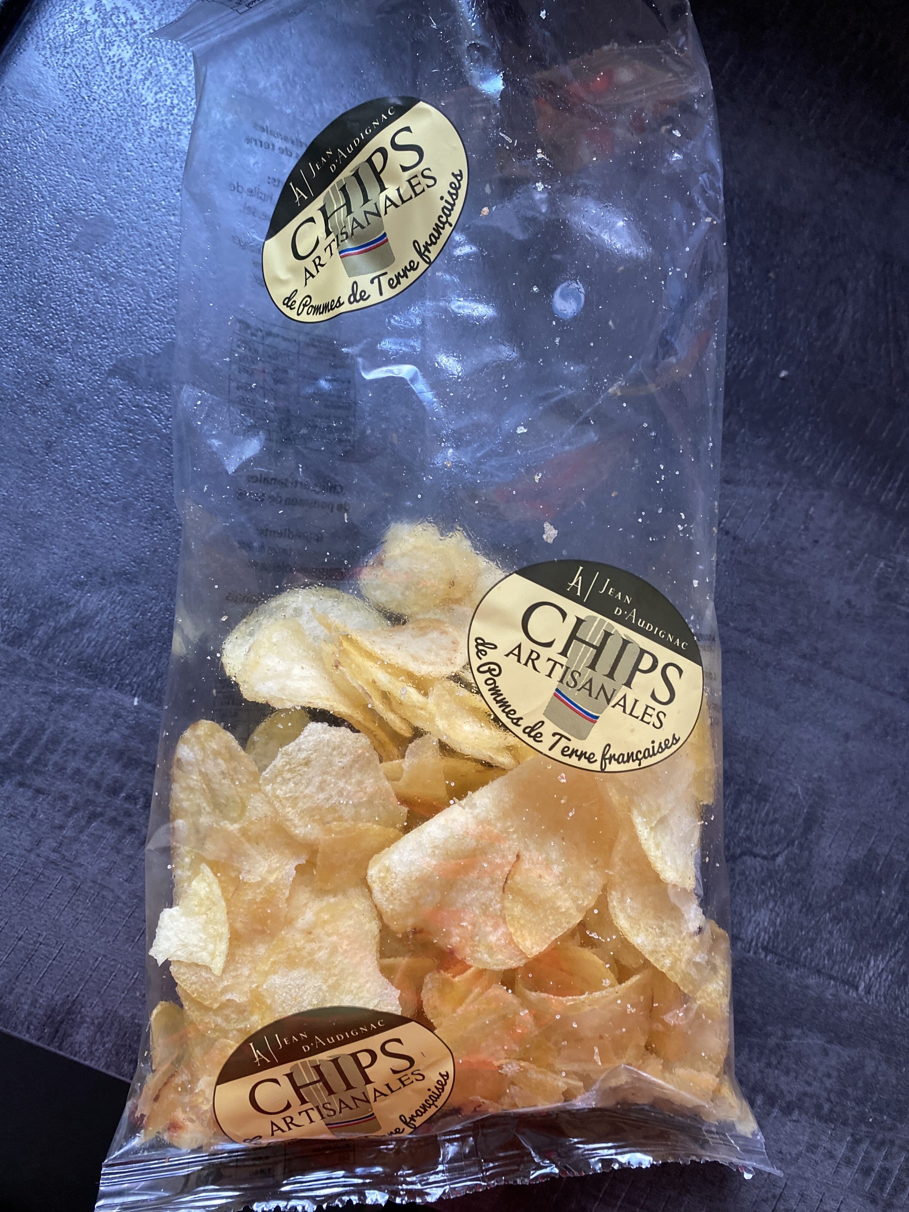 Jean d’Audignac Chips artisanales pommes de terre packshot