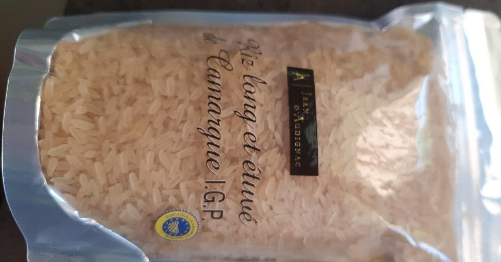 Open Food Facts Riz log étuve de Camargue IGP packshot