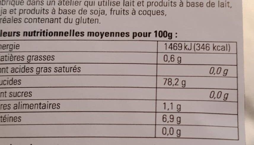 Open Food Facts Riz log étuve de Camargue IGP packshot