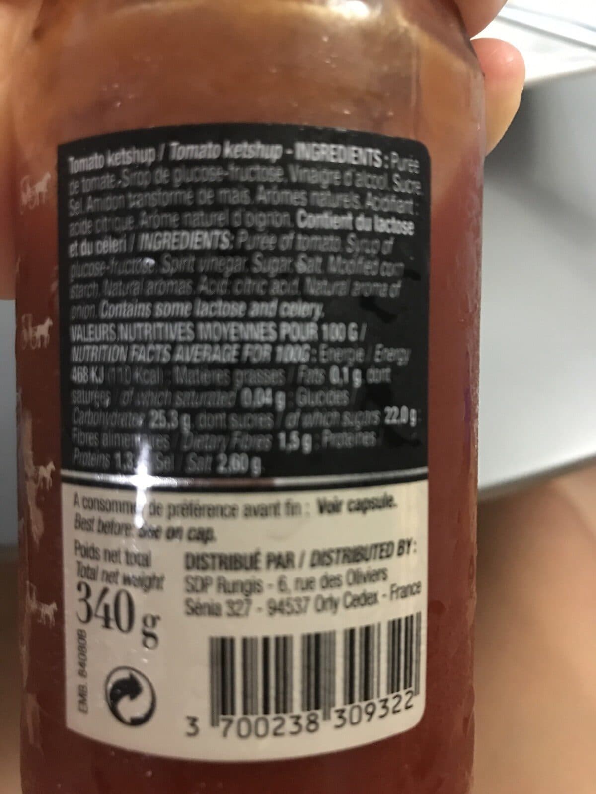 Les Impeccables Tomato ketchup packshot