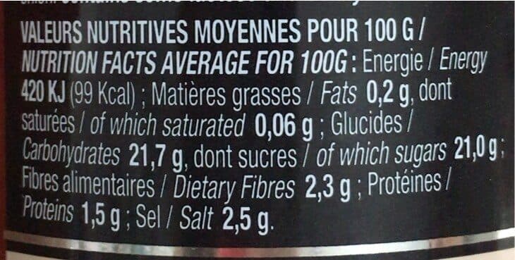 Les Impeccables Tomato ketchup packshot