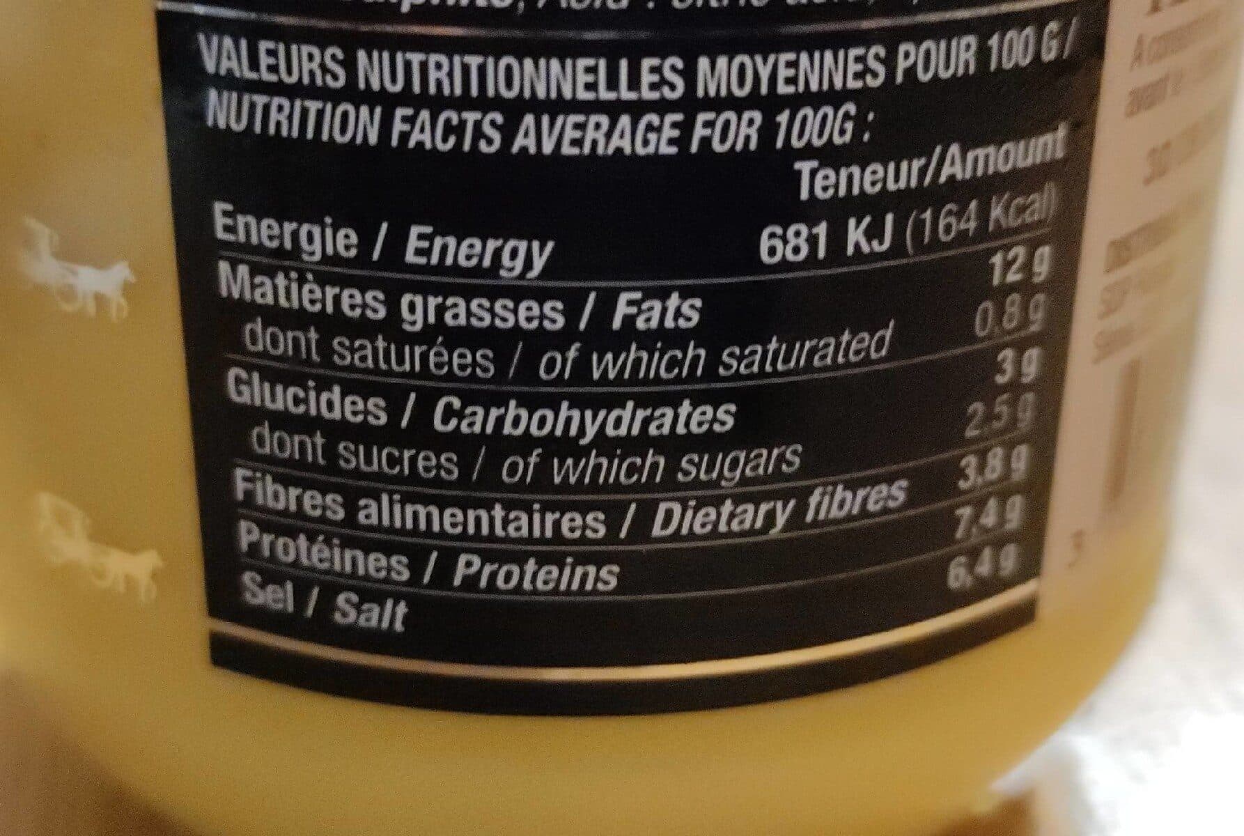 Open Food Facts Moutarde de Dijon packshot
