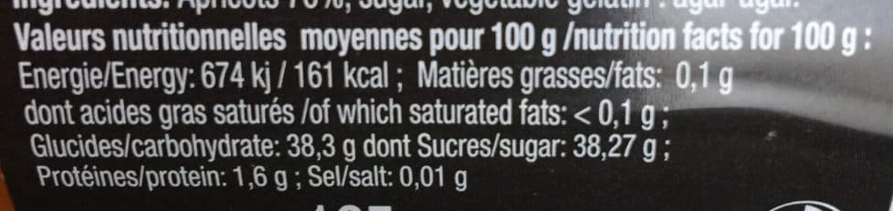 Jean d’Audignac Coulis d’abricot packshot