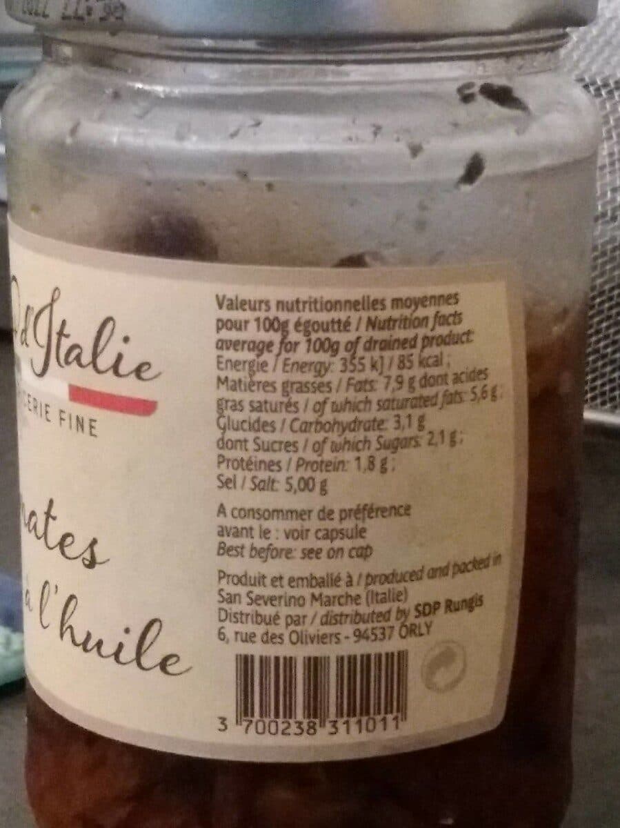 Open Food Facts Tomates séchées à l'huile packshot