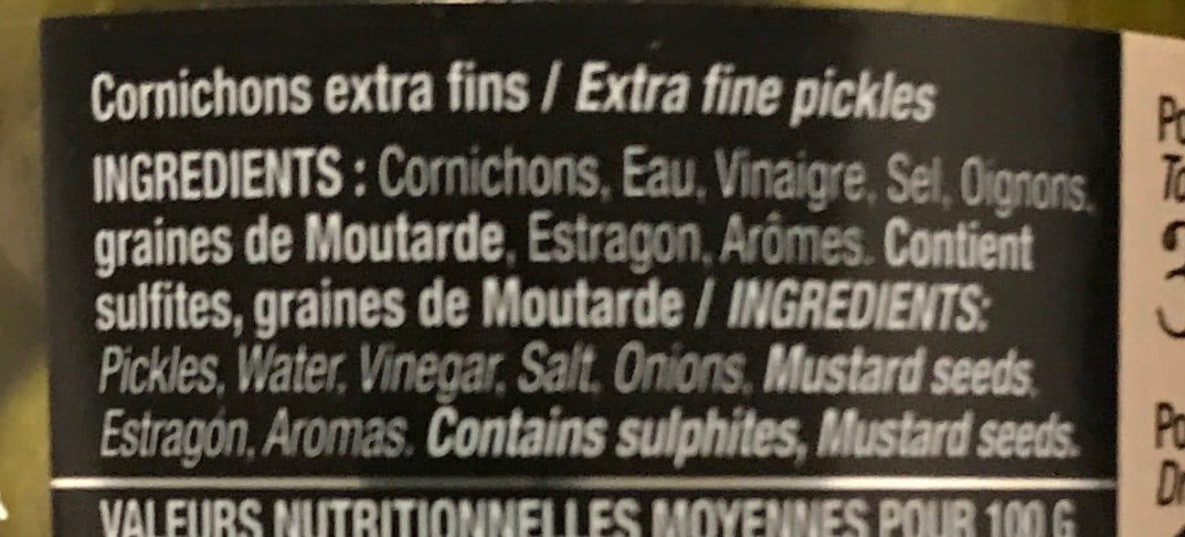 Les Impeccables Cornichons packshot