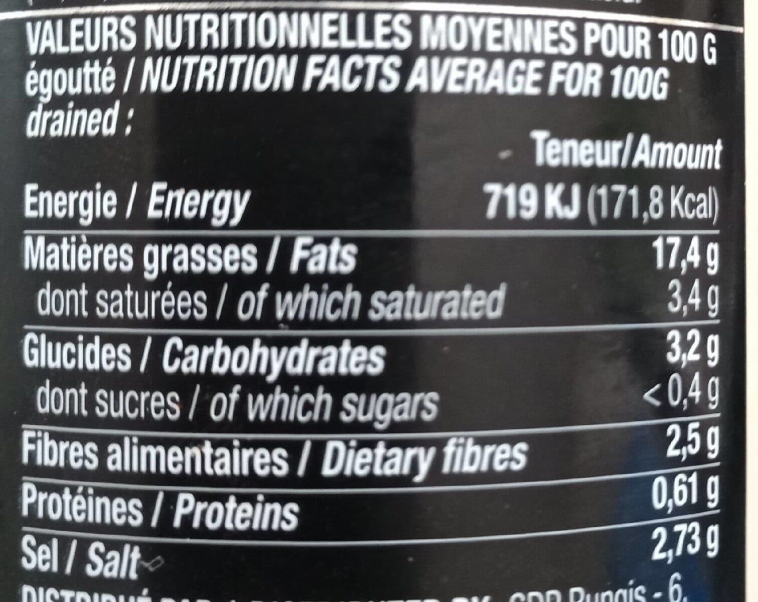 Les Impeccables Olives vertes dénoyautées packshot