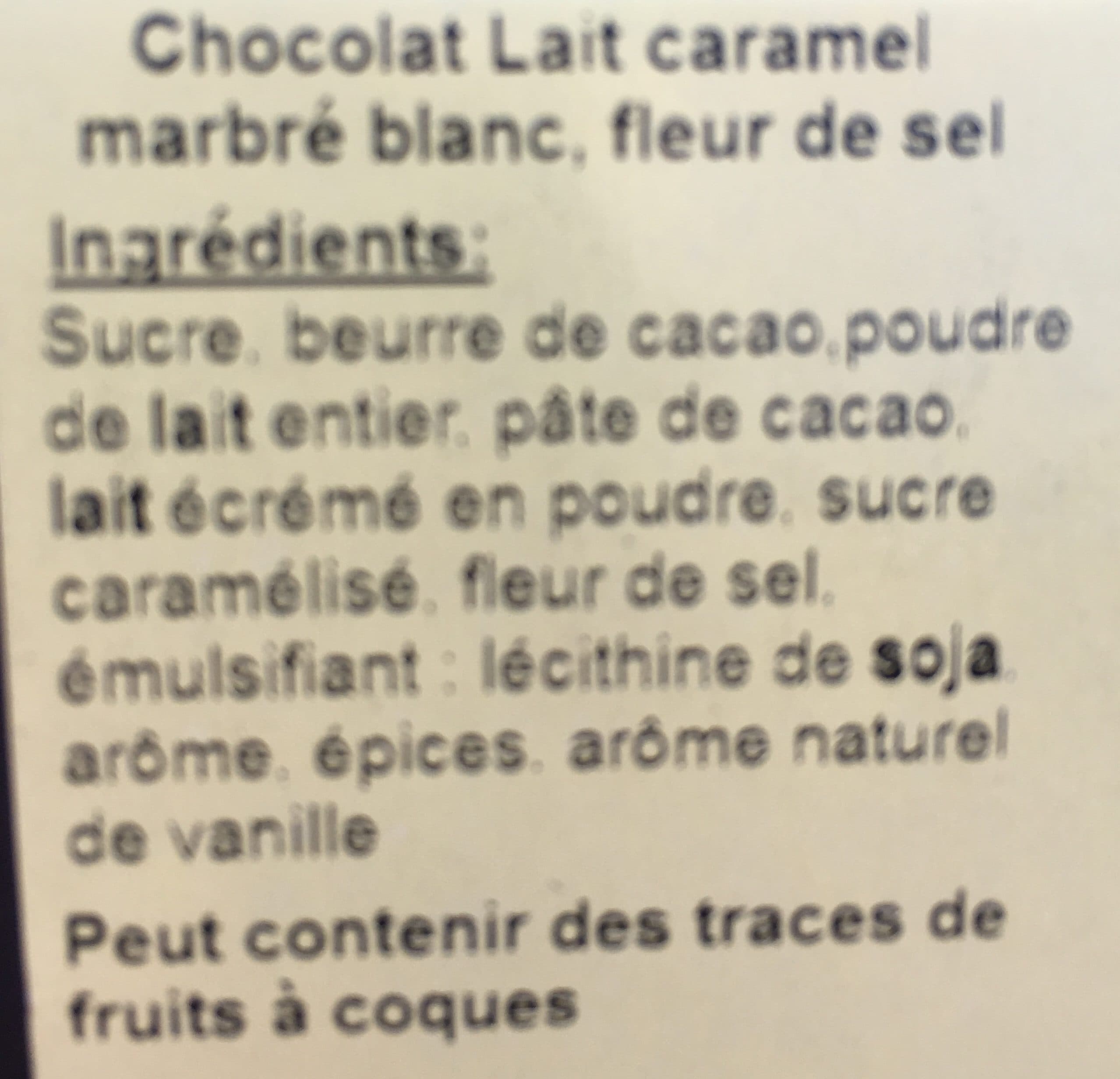 Jean D'Audignac Chocolat lait caramel marbré blanc Fleur de sel packshot