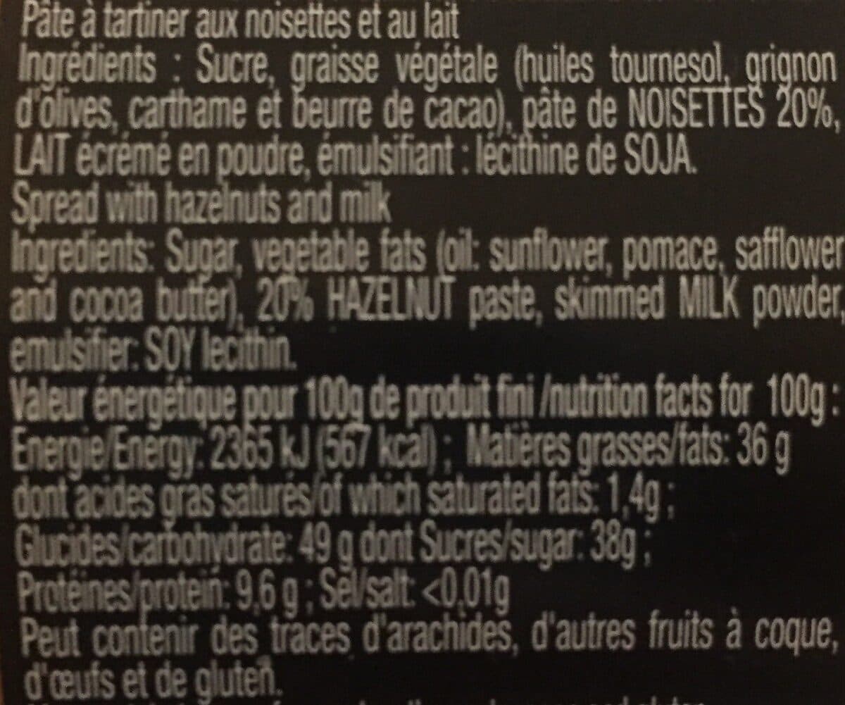 Jean d’Audignac Pate a tartiner Blanc Noisette packshot