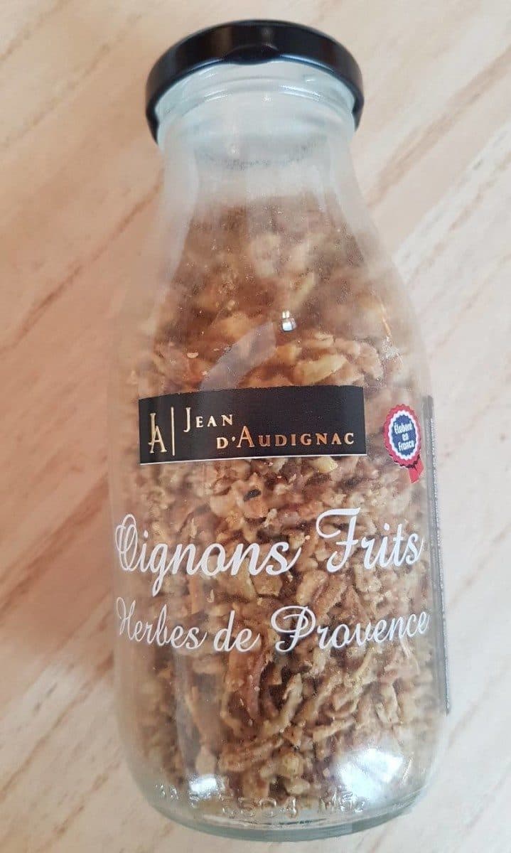 Jean d'Audignac Oignons frits herbes de provence packshot