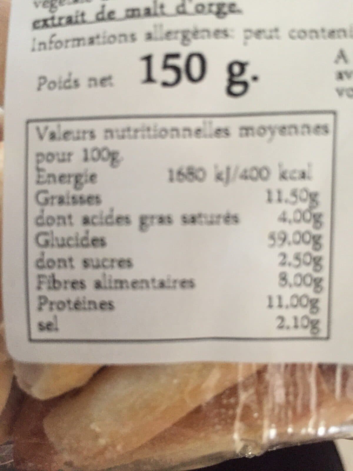 Saveurs d'Italie Mini gressins packshot