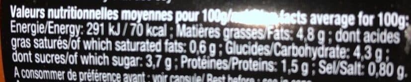 Open Food Facts Sauce tomate Grand mère au basilic bio packshot