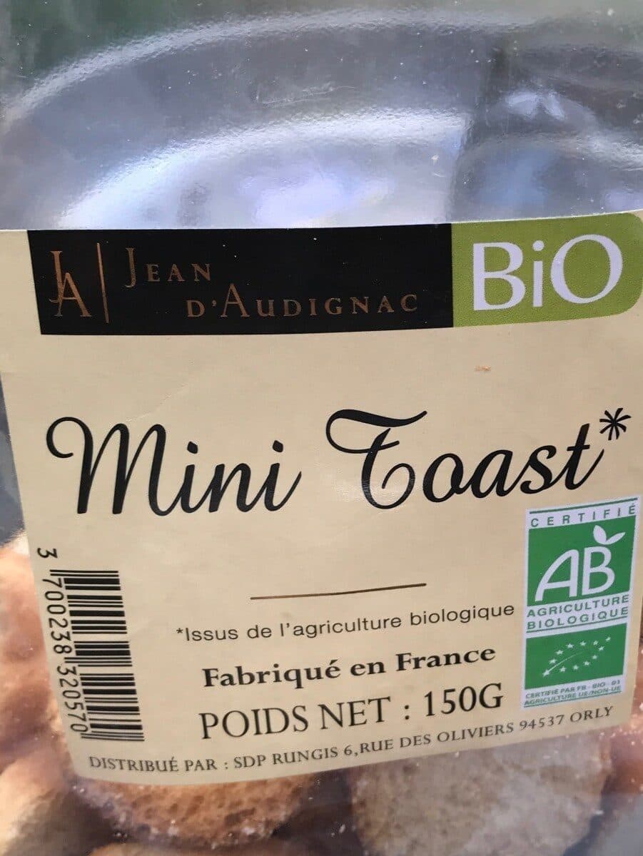 Jean d'Audignac Mini toast jean d'audignac packshot