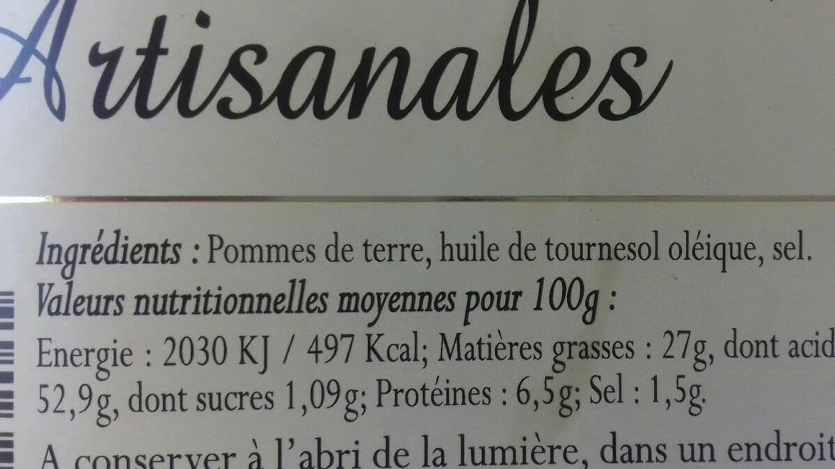 Jean d'Audignac Frites pailles artisanale packshot