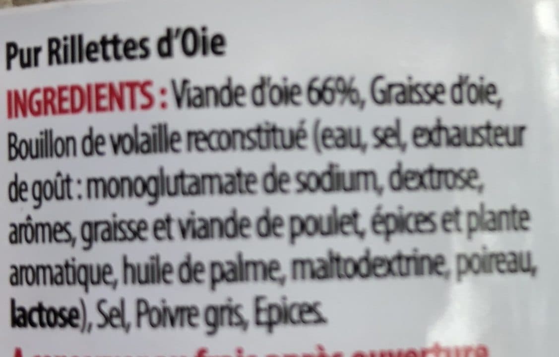 BF Pur rillettes d oie packshot