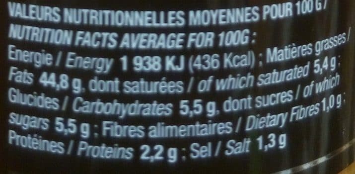 Les Impeccables Sauce Bourguignonne packshot