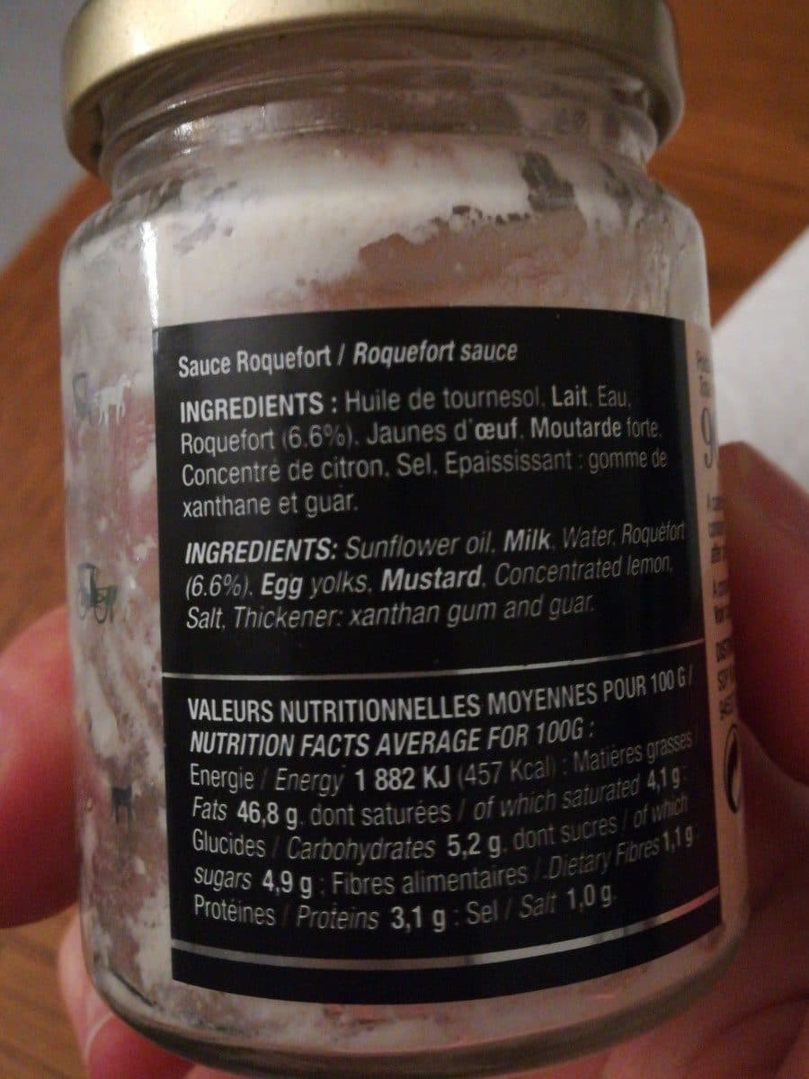 Les impeccables Sauce roquefort packshot