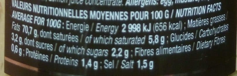 Les Impeccables Sauce tartare packshot