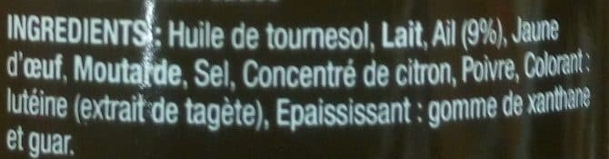 Les Impeccables Sauce Aïoli packshot