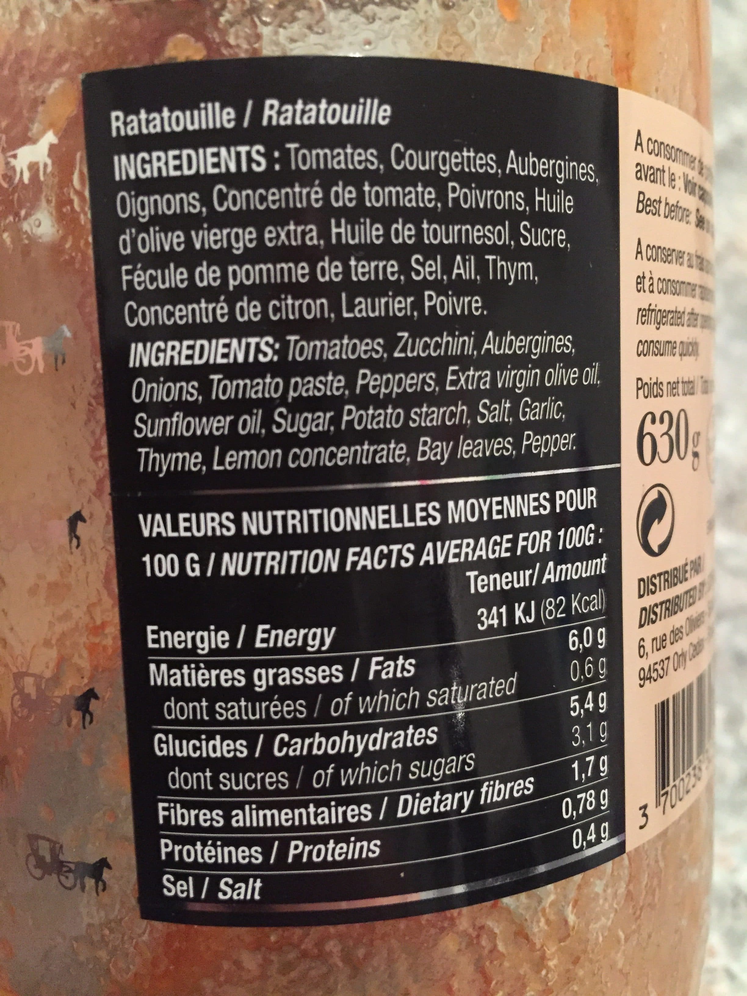 Les Impeccables Ratatouille packshot