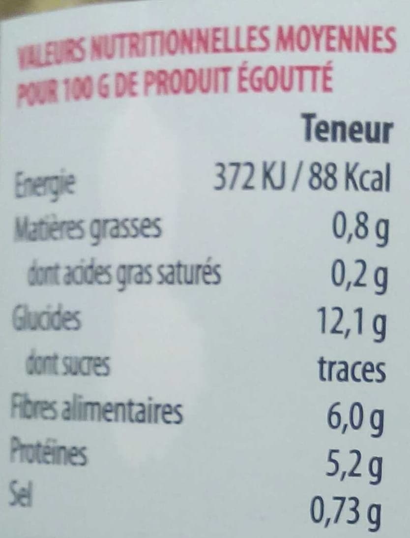 Boucherie Française Flageolets Verts packshot