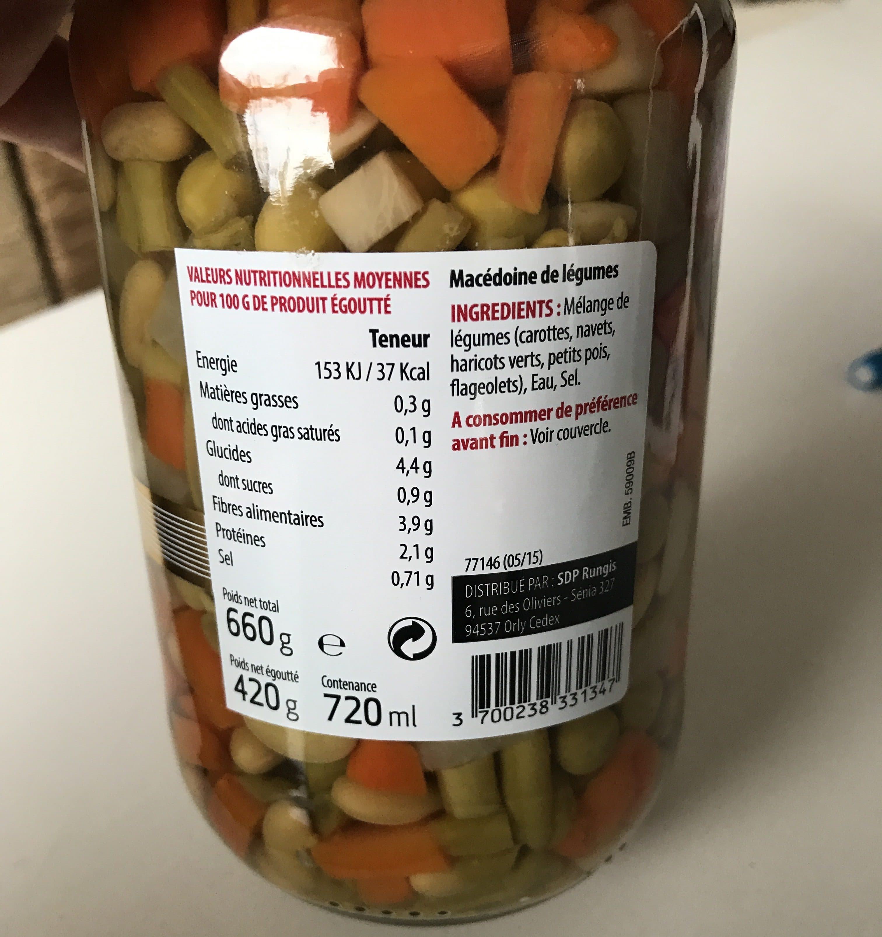BF Macedoine de legumes packshot