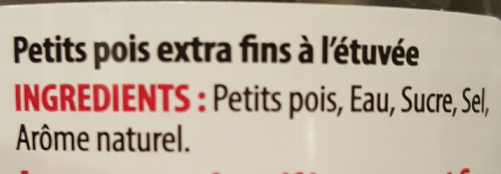 BF Petits pois extra fins à l'étuvée packshot