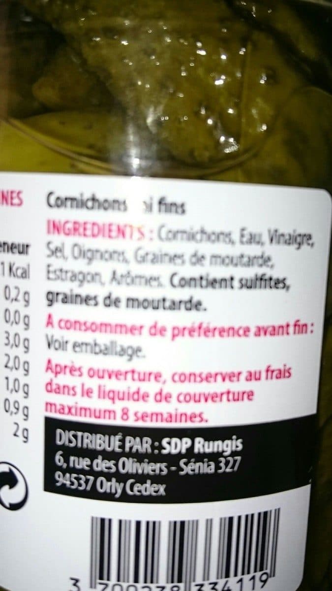 BF Cornichons packshot
