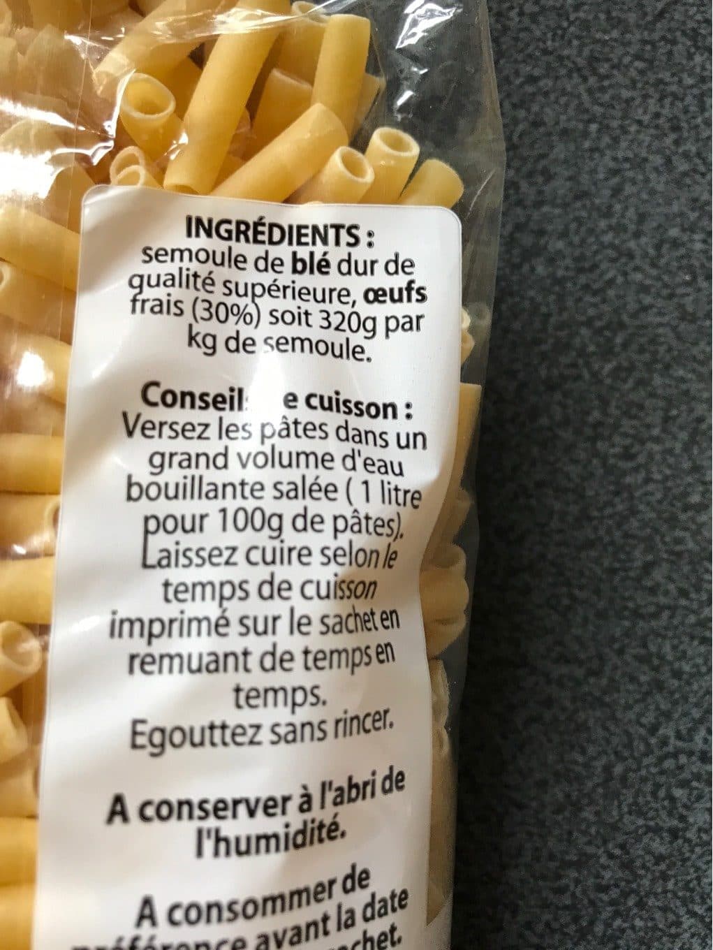 BF Pâtes d'Alsace packshot