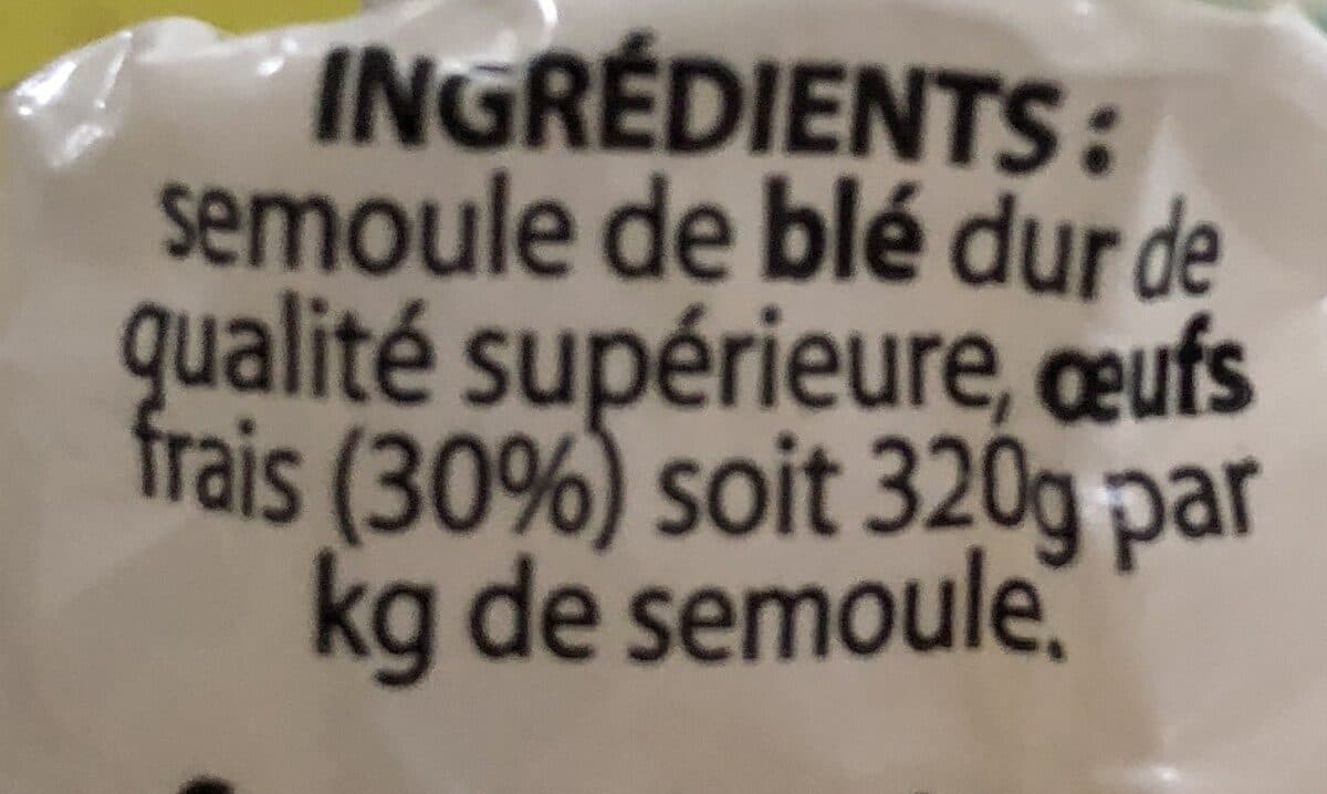 Open Food Facts Pâtes d'Alsace packshot