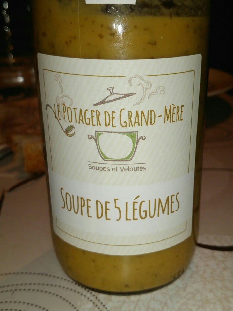 Open Food Facts Soupe de legumes packshot