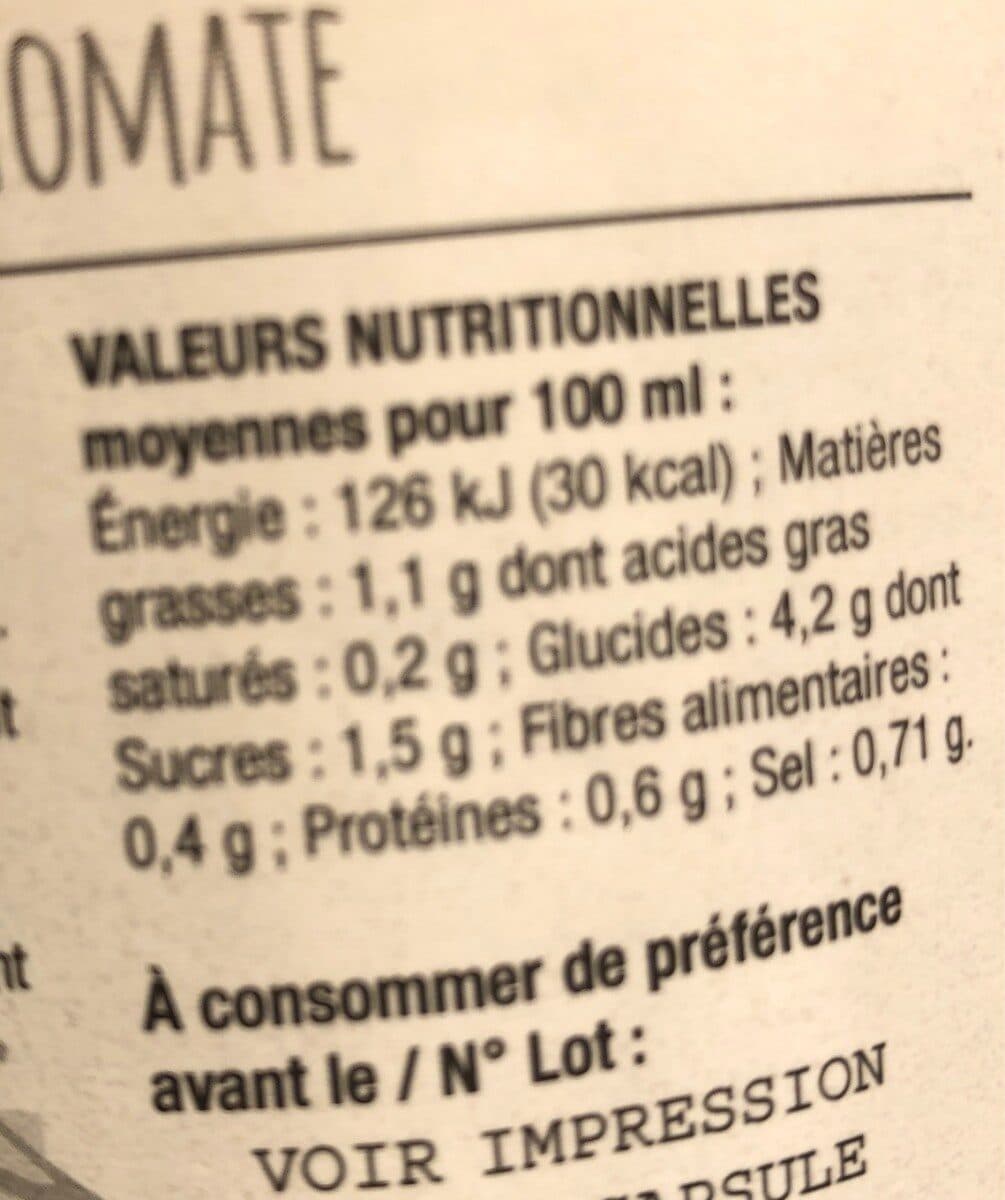 Open Food Facts Soupe de tomate packshot