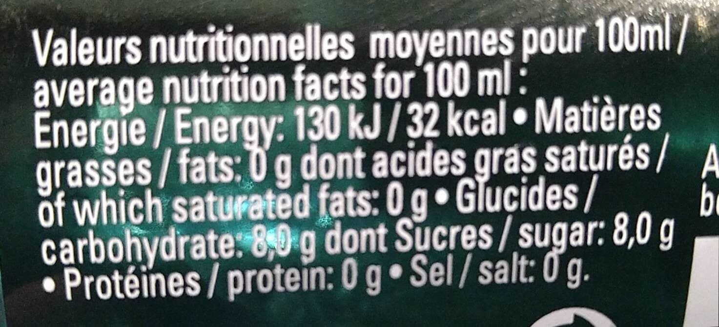 Open Food Facts Limonade Menthe Glaciale 75CL packshot