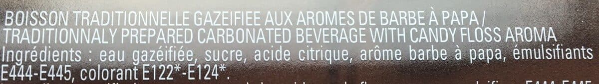 Jean d'Audignac Limonade Jean d'audignac barbe à papa 75cl packshot
