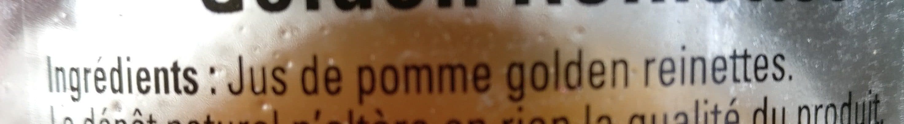 Jean d'Audignac Pur jus de pomme golden reinette packshot
