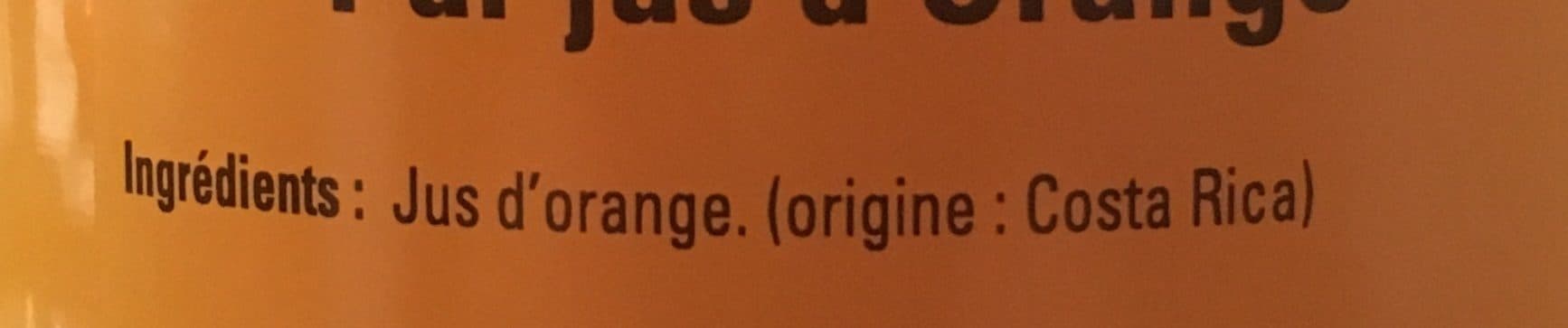 Jean d'Audignac Pur jus d’orange packshot