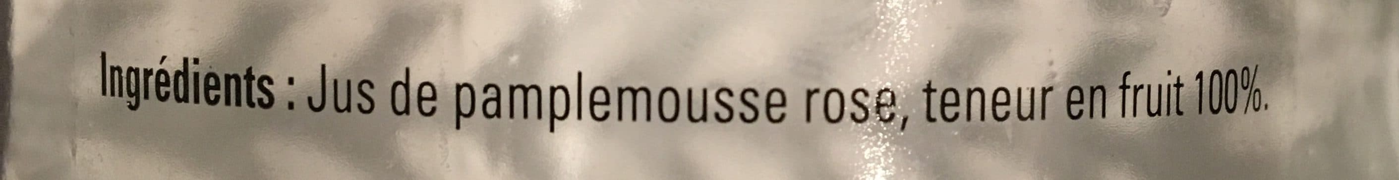 Jean D’Audignac Pur jus de pamplemousse packshot