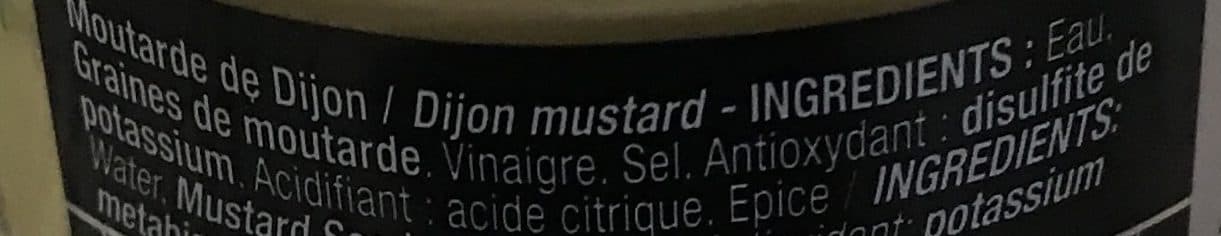Les Impeccables Moutarde de dijon packshot