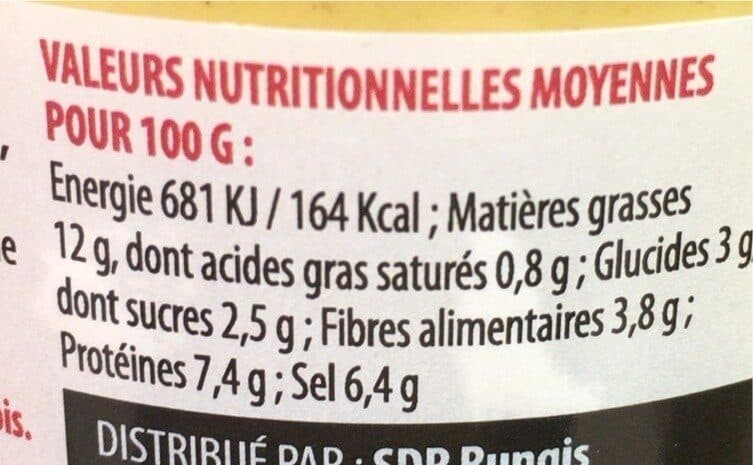 Open Food Facts moutarde de dijon packshot