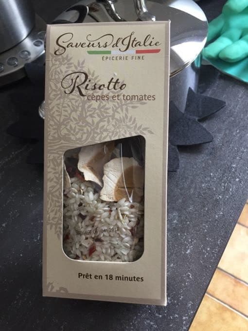 Saveurs D'italie Risotto Cepes Et Tomates packshot