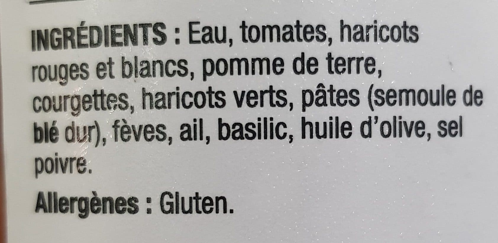 Le Potager de Grand-Mère Soupe Au Pistou packshot