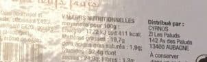 Canto Grosses Madeleines packshot