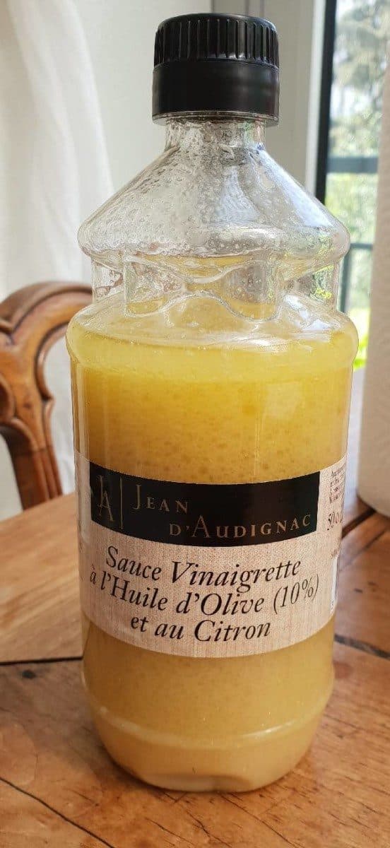 Jean d'Audignac Sauce vinaigrette à l'Huile d'olive et au citron packshot