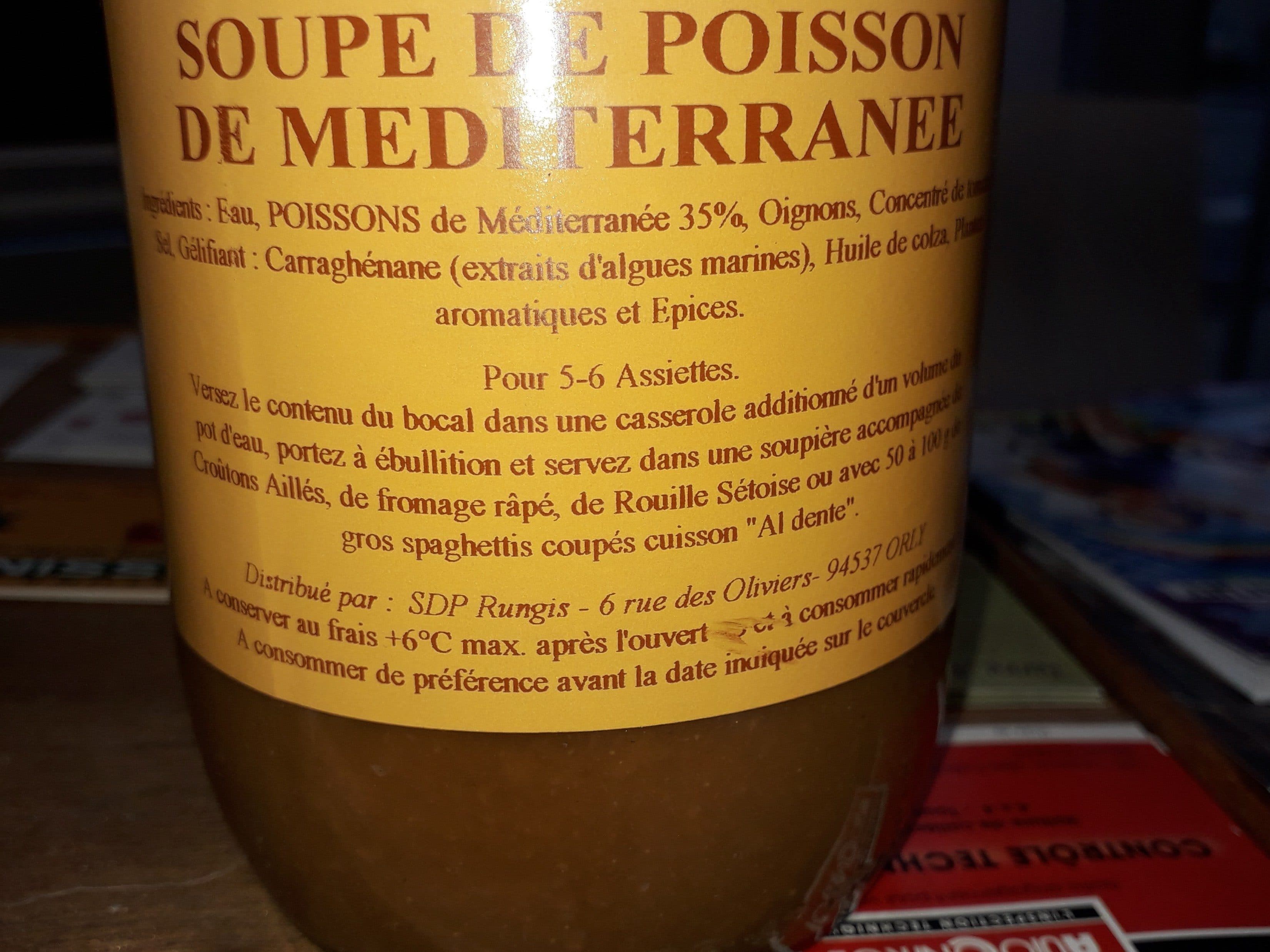 Jean D'Audignac Soupe de poisson de mediterrannee packshot