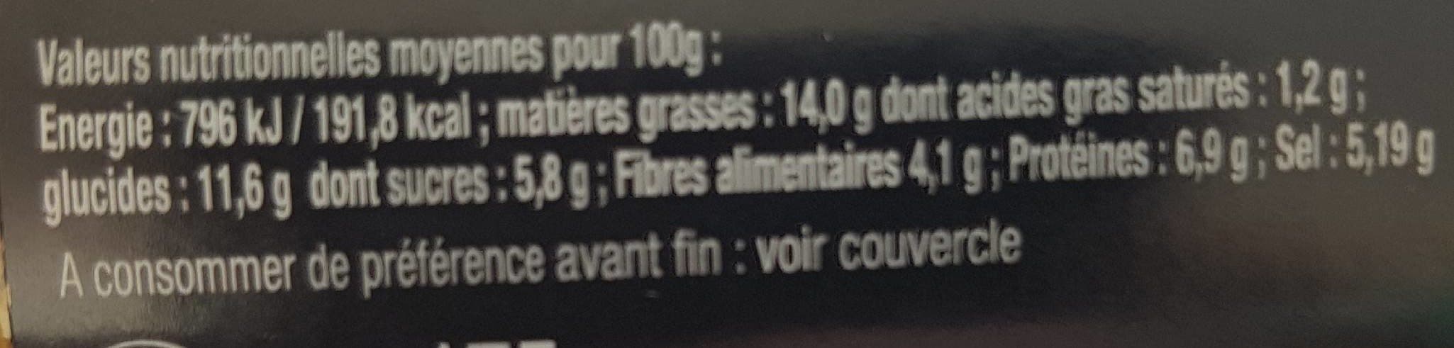 Open Food Facts Moutarde Bio Olive noires & romarin packshot