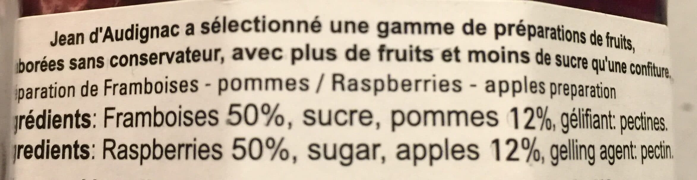 Jean d’Audignac Framboise cuite au chaudron packshot