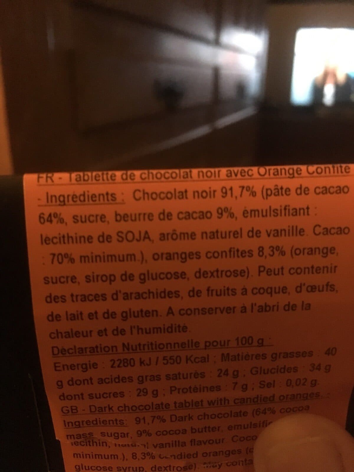 Open Food Facts Chocolat packshot