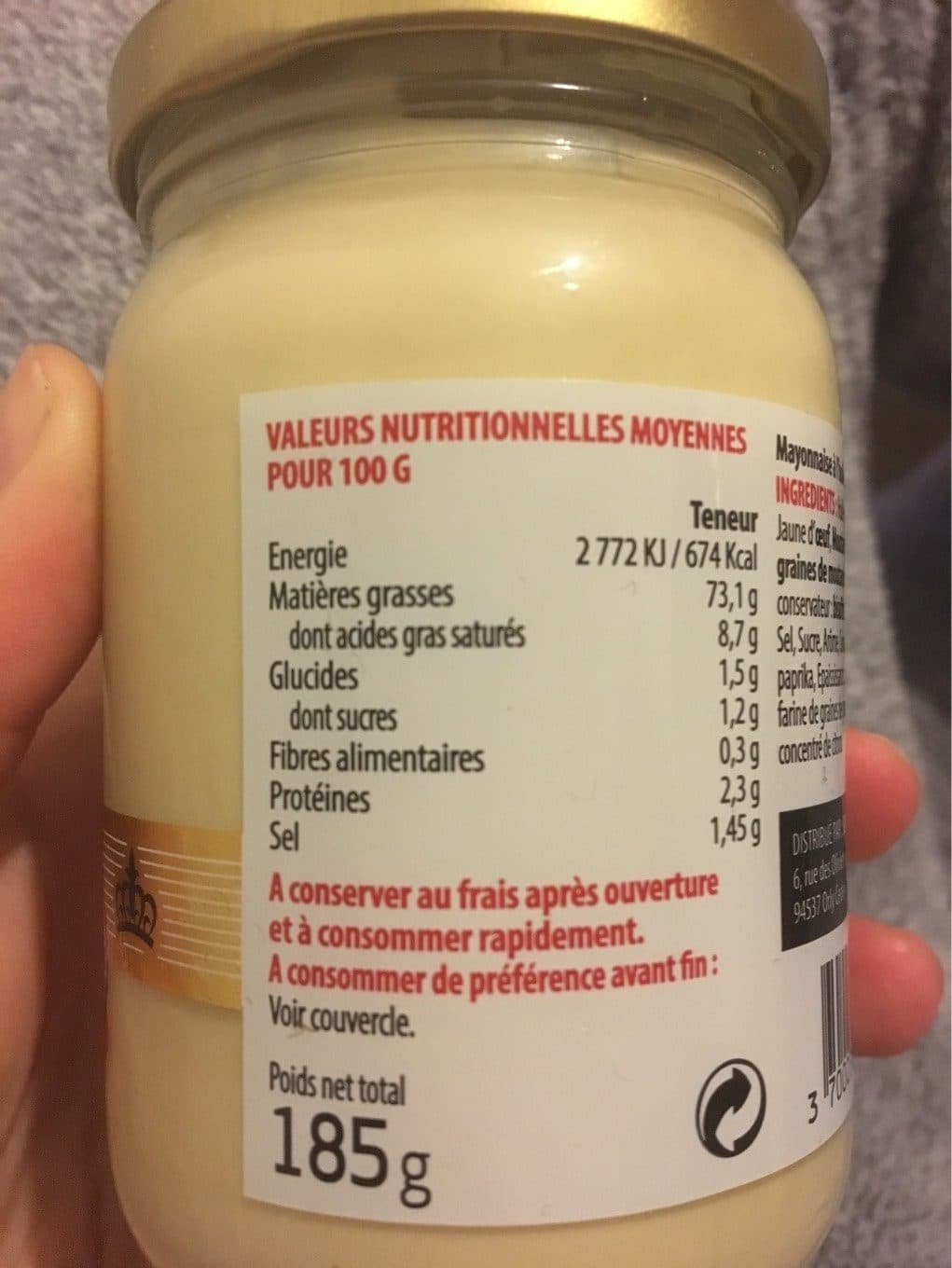 BF Mayonnaise packshot