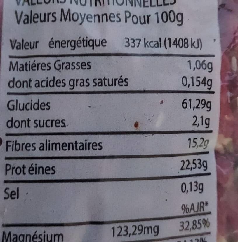 Open Food Facts Haricots rosés packshot
